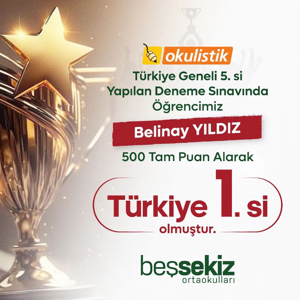 Tebrikler Belinay Y�ld�z